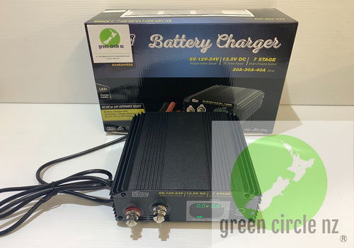 6v, 12v, 24v battery charger PTC30Amp
