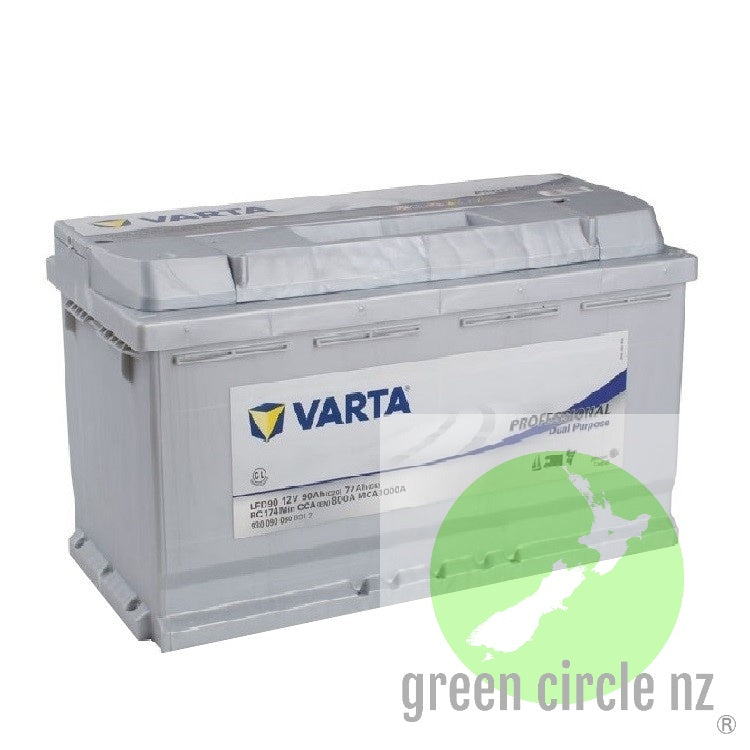 Varta DIN92 Dual Purpose battery 879cca – Green Circle NZ