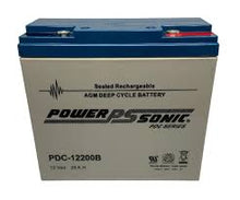Load image into Gallery viewer, AGM Deep Cycle battery 12v 20 Amp Hour
