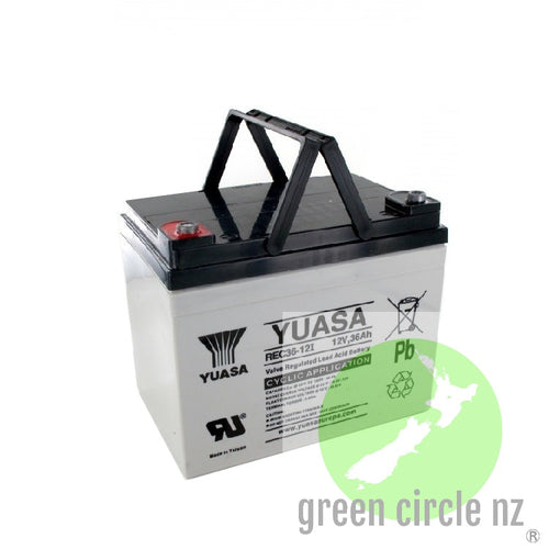 12v Golf Trundler battery Yuasa REC36-12