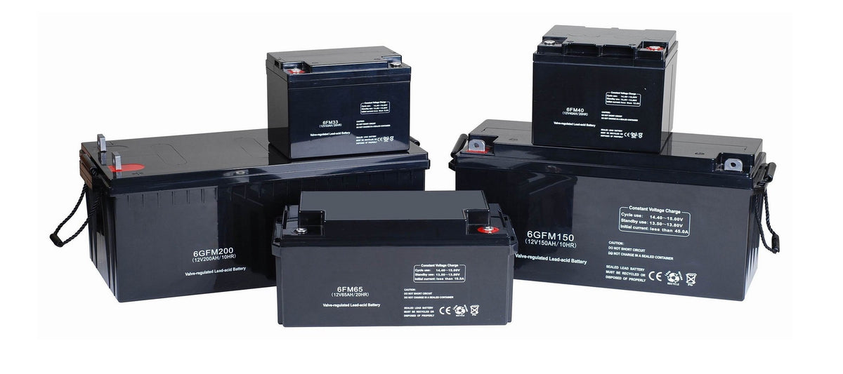 AGM Deep Cycle Batteries – Green Circle NZ