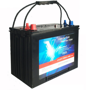 Drycell battery for deep cycle use in floor scrubbers and traction equipment
