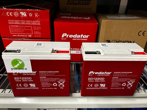Special price for 2 12v 20Ah Deep Cycle mobility scooter batteries