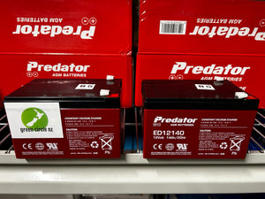 Deep Cycle AGM battery for Mobility Scooters and for Kontiki fishing, and replacement Seahorse Winch battery, buy your AGM 12v 14Ah ED12140 battery here 