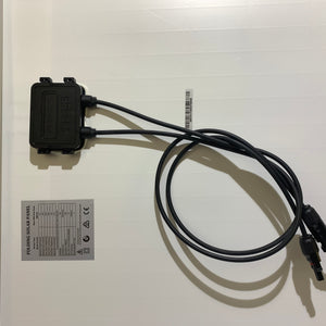 80W Solar panel cable connections 