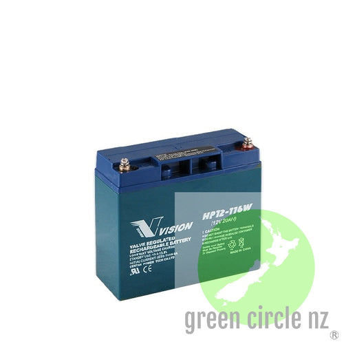 12v 20Ah AGM starting battery Hp12-116W