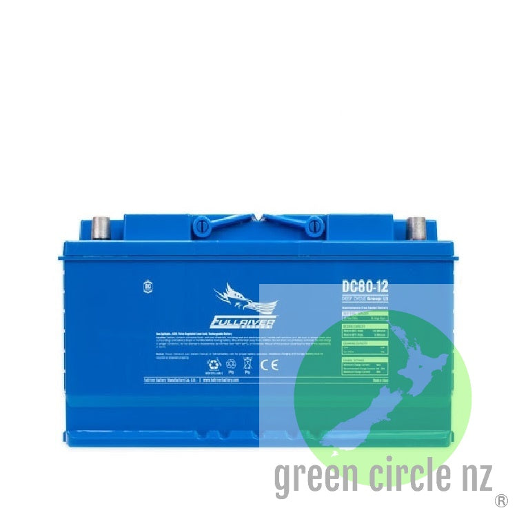 12v 80Ah Deep Cycle battery Full River DC80-12