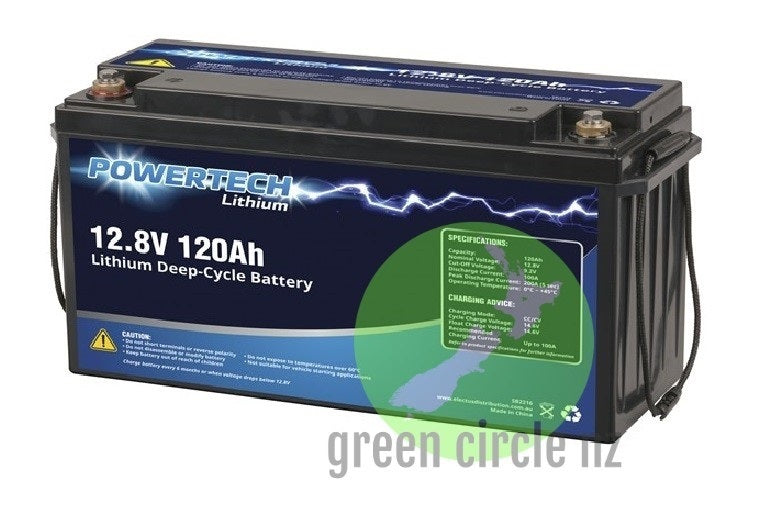 120Ah Lithium LiFeP04 Deep Cycle battery