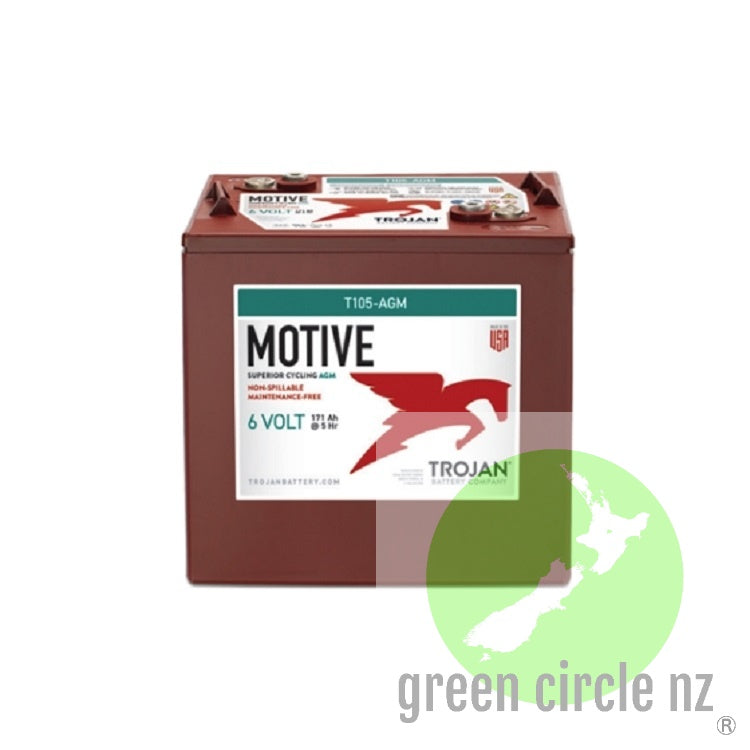 6v 217Ah Trojan Deep Cycle battery T105-AGM